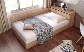 Легло + ракла за матрак 120/190 Приста