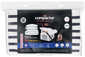 Кутия за съхранение на дрехи Medium Mariniere 3D Vacuum Bag, 125 л - Compactor