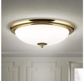 Orion - Таванно осветително тяло EMPIRA 3xE27/40W/230V Ø 48 см, златисто