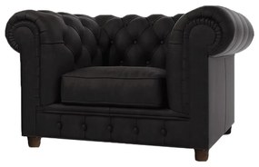 Фотьойл от черно кадифе Cambridge - Ropez