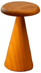 LED настолна лампа в естествен цвят с дървен абажур (височина 21 cm) Sylva – Gingko