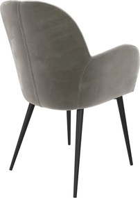 Сив тапициран трапезен стол Fitz – Støraa