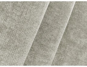 Кремав шенилов разтегателен ъглов диван с място за съхранение (десен ъгъл) Lilo – Makamii