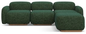 Тъмнозелен модулен ъглов диван (променлив) Ailani – Makamii