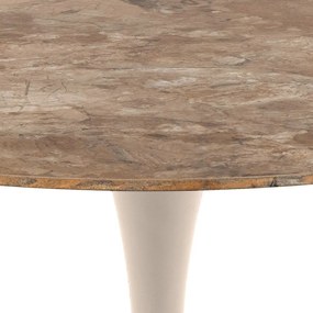 Кръгла трапезна маса с керамичен плот ø 90 cm Malta – Actona