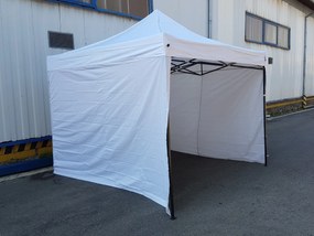 Шатра тип хармоника  3x3 бяла SQ