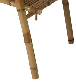 Бамбуков стелаж в естествен цвят 78x165x40 cm Manali – Ixia