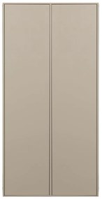 Кремав модулен шкаф от борова дървесина 100x200 cm Daily - vtwonen