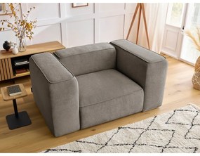 Сиво-бежово кресло Zephyr – Bobochic Paris