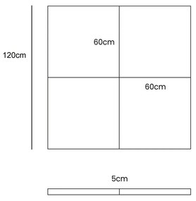 Сиво детско килимче за игра 120x120 cm – Meowbaby