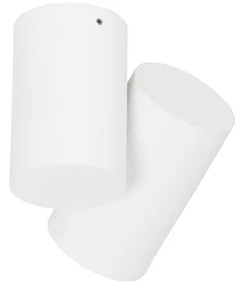 Дизайнерски таванен прожектор бял регулируем GU10 50mm - Michael