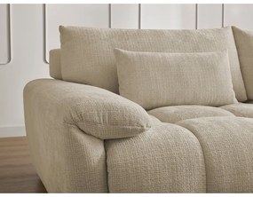 Бежов шенилов диван 264 cm Ivane – Bobochic Paris