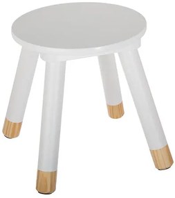 Детски стол atmosphera, MDF, Бял