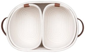 Текстилни кошници в комплект от 3 бр. за баня 35x25x13 cm Jarana – House Nordic