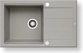 Pyramis 70083801 - Кухненска мивка SPARTA PLUS LUX 78x48 см гранит/сива