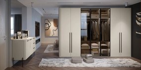 Гардероб Dutchess петкрил 3 стъкло