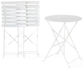 Комплект бели градински мебели Retro - Bonami Essentials