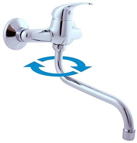 RAV Slezák SA001.5/21 - Смесител за мивка/умивалник SAZAVA, лъскав хром