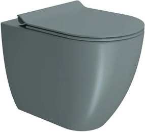 Мивка Pura/55 Swirlflush с капак Super Slim MS86SC GSI-Синьо