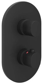 Ravak X070469 - Термостатен смесител за душ за вграден монтаж CHROME черен