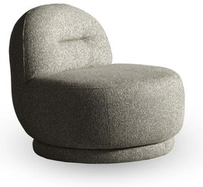 Сиво-кафяво кресло Ovo – Miuform