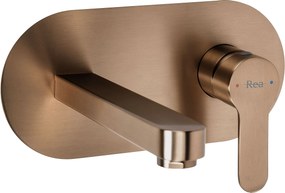 Смесител за вграждане REA Arcos Brush Copper