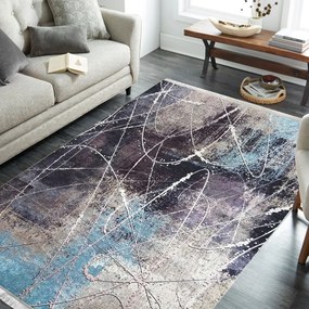Стилен килим с абстрактен модел Ширина: 120 см | Дължина: 180 см