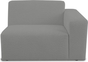 Сив модулен диван от букле (десен ъгъл) Roxy – Scandic