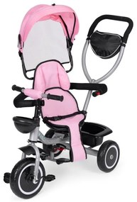 Детска триколка 2 в 1 розова