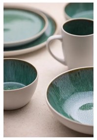 Бяла/зелена глинена купичка 400 ml Gastro White/Green – Bitz