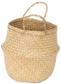 Кошница за съхранение от светла морска трева , ⌀ 27 cm - Compactor