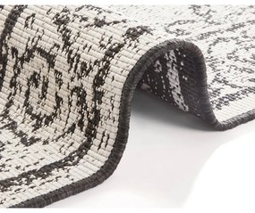 Черно-кремав килим за открито , 200 x 290 cm Cebu - NORTHRUGS
