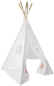 Детска палатка atmosphera Teepee, 130x130x160 cm - Розов