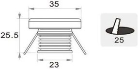 Точкова светлина осветление Viokef Royal
