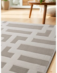 Сива/кремава пътека 80x240 cm Perles Onyx – Elle Decoration