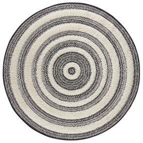 Сив и бял килим Кръг, ⌀ 160 cm Handira - Mint Rugs