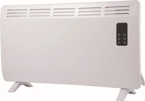 Втора ръка: Конвекторен отоплител Oliver Voltz OV51974D, 2400W, Дистанционно управление, WiFi, Tuya, Бял