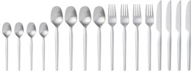 Прибори за хранене от неръждаема стомана в сребрист цвят 16 бр. Dorotea – Gense