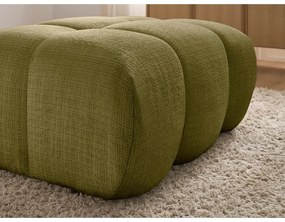 Зелена шенилова табуретка Ivane – Bobochic Paris