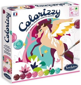 Sentosphere - Комплект за оцветяване с цифри Еднорози