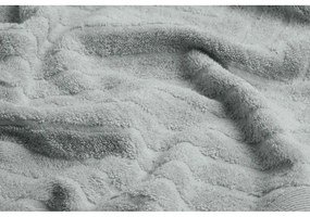 Светлосиви памучни хавлии и кърпи за баня в комплект от 2 бр. от тери – Foutastic