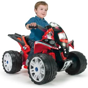 Injusa - Детско АТВ с батерия 12V - Звяр, червено
