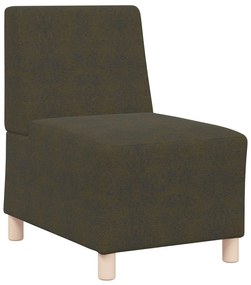 4108511 vidaXL Модулен диван без ръкави Военнозелено 55 x 74 x 82 см