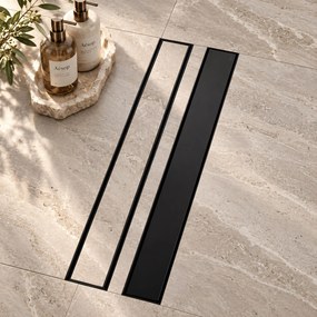 Линеен сифон Rea Neox Black Matt 50