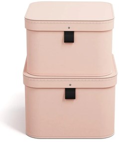 Картонени кутии за съхранение в комплект от 2 броя с капак Ludvig - Bigso Box of Sweden