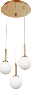 Светлина за окачване InLight 4016-3-ROSETTE