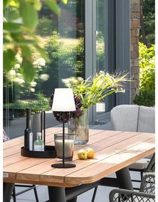 Зелена LED затъмняваща се настолна лампа с дистанционно управление (височина 38 cm) Talent – Fischer &amp; Honsel