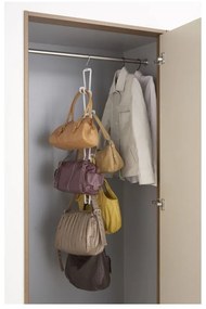 Бяла закачалка за чанти Kanazawa с 6 куки Joint - YAMAZAKI