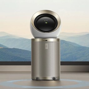 Пречиствател за въздух Dreame AirPursue PM10 CVF24A, 36 м2, Автоматизирани функции, Плазмена и UVC стерилизация, TVOC, LCD, HEPA, Бял/бронз