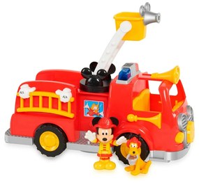 Пожарникарски Камион Captain Marvel Mickey Fire Truck LED Светлина Със звук